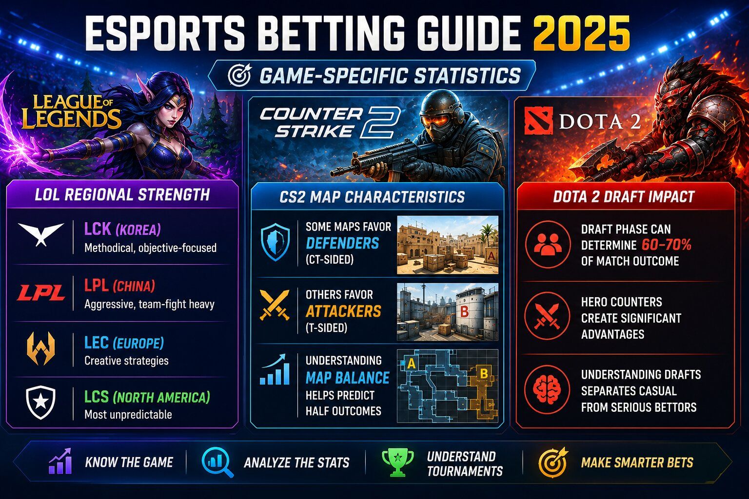 Esports Betting Infographics